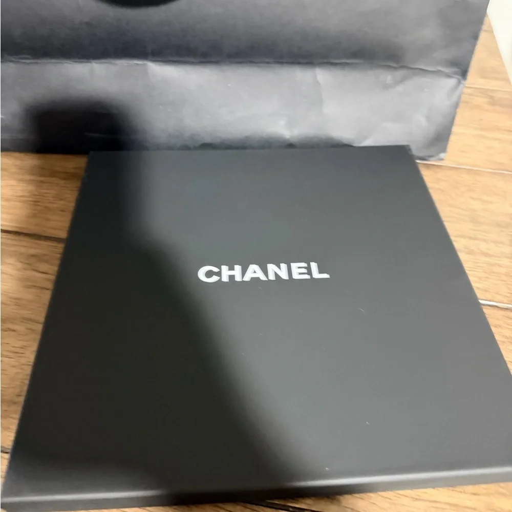 Chanel Black Shopping Bag and box